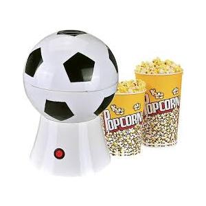 Mini Hot Air Popcorn Maker, Soccer/Basketball/Volleyball Style Popcorn Machine, Healthy Popcorn Suitable for Family Cinema Party,Football