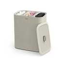 Joseph Joseph Tota Trio 90 liter/23.8 gallon Laundry Hamper Separation Basket with lid, 3 Removable Washing Bags with Handles- Ecru