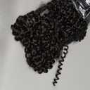 Feather Crochet Human Hair, 100% Human Hair Extensions 20Inch 100 Strands 120g for Black Women,Natural Black 1B# Water Curly (SR01/20P2)