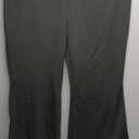 Sparkly Evening Party Pant Suits, Metallic Short Sleeve Top & Flare Pants 2 Piece Set Cocktail Outfits (XX-Large Plus, Black Sliver)