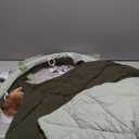 Baby Play Gym with Mat Leaf Shaped, Baby Play Mat with 5 Hanging Toys Tummy Time Mat, Baby Gym Activity Center, Washable (Green)