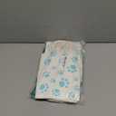 Blulu 20 Pcs Puppy Dog Paw Gift Bags with Paper Twist Handles, Dog Gift Paper Paw Treat Goodie Bags for PET Treat Party Favor, 6.3 x 3.1 x 8.6 Inch(White Backing, Blue Paws)