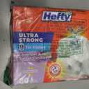 Hefty Ultra Strong 13 Gallon Trash Bags, Tall Kitchen Trash Bags 13 Gallon Size, Drawstring Closure, Continuous Odor Control, White, Lavender and Sweet Vanilla Scent, 80 Bags