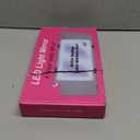 Car Sun Visor Vanity Mirror with Protective Cover, Rechargeable LED Visor Mirror with 3 Light Modes Touch Control, Universal Sun Visor Makeup Mirrors for Car SUV Truck