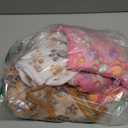 Luciphia 1 Pack 3 Blankets Super Soft Fluffy Premium Fleece Pet Blanket Flannel Throw for Dog Puppy Cat Paw Brown/Pink/White Medium(30x20 inch)