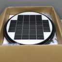 Solar LED Post Top Light with Microwave Sensor and Remote