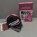 Resistance Bands with Handles for Women, 5 Level Exercise Bands Workout Bands for Physical Therapy, Yoga, Pilates, Door Anchor, Storage Pouch (10-100 LBS Colour)