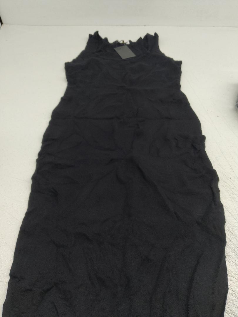 Saturn Black Dress L