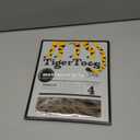 DOK TigerToes Premium Non-Slip Dog Socks for Hardwood Floors - Extra-Thick Grip That Works Even When Twisted - Prevents Licking, Slipping, and Great for Dog Paw Protection (Cool Caramel, Large)