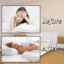 Grounding Sheet, Grounding Bed Sheets Earth Connected Grounding Flat Sheets for Better Sleep with Silver Fiber & Organic Cotton (90x35 inch) (Half, White)