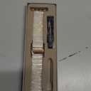 V-MORO Resin Band Compatible with Apple Watch Series 7/8/9/10/11 41mm/40mm/38mm/42mm Fashion Cute Strap for iWatch Series 6/5/4/3/2/1/SE/SE 2 Lightweight Bracelet Wristband Women(Classic Aurora White)