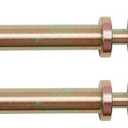 Mower Anti Scalp Deck Wheel Kit Compatible with Bad Boy 022-5234-98 Exmark 103-4051 103-7263 & Many Bore 5/8" Wheel Size 6 Pcs