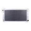 3 Row Aluminum Radiator for 1999-2014 Chevy Silverado Suburban Tahoe GMC Yukon 1500 2500 2003-2009 Hum mer H2 6.0 V8 denali Radiator(Overall size: 41" x 18.5)