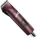 Andis 22685 Professional UltraEdge Super 2-Speed Detachable Blade Clipper Rotary Motor with Shatter-Proof Housing, Runs Calm & Silent, 14-Inch Cord - for All Coats & Breeds - 120 Volts, Burgundy