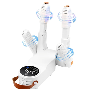 Boot Dryer for Work Boots & Shoes - Glove Dryer & Warmer - 180 Adjustable Rack - Intelligent Timer