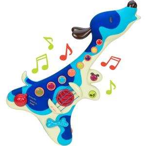 B. toys- Woofer- Interactive Dog Guitar- Musical Toys- 3 Music Modes- Big & Colorful Buttons  2 Years +
