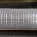 16 Gauge Galvanized Hardware Cloth 48in x 100ft Silver 1 inch Welded Garden Fence Roll for Gardens, Chicken Coops & Poultry Animal Netting Cage
