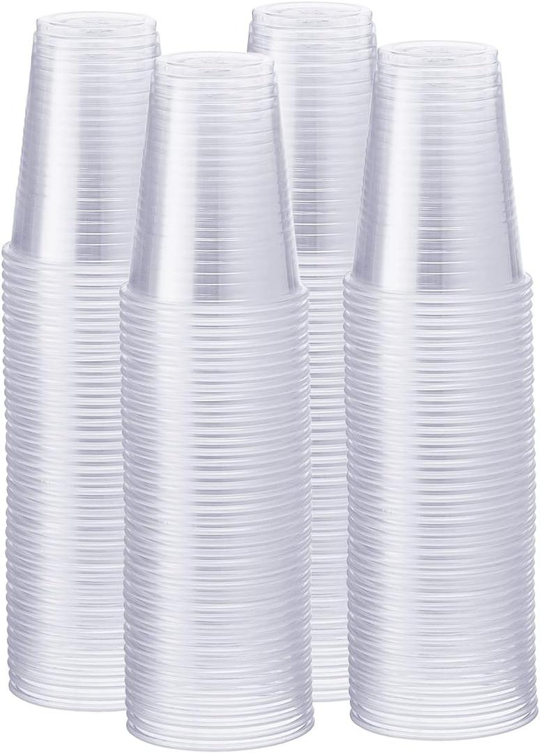 Comfy Package GUSTO Clear Plastic Cups  Disposable Drinking Cups for Parties, Events, & Everyday Use  Crystal Clear, BPA-Free, Durable Polypropylene - (Formerly (7oz., 500, Count) Comfy Package GUSTO Clear Plastic Cups  Disposable Drinking Cups for Parties, Events, & Everyday Use  Crystal Clear, BPA-Free, Durable Polypropylene - (Formerly (7oz., 500, Count)