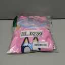 Bluey Girls Raglan Rash Guard and Bikini Bottom UPF 50+ Swim Set Toddler to Big Kid Sizes (2T - 10-12) (Pink)