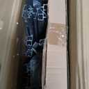 8 x 6 FT Outdoor Storage Metal Shed, Bike Garden Tool Shed with Slooping Roof, Lockable Doors and Aluminum Frames, Shed Easy to Assemble for Garden, Patio, Lawn, Brown