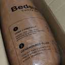 Bedsure Calming Dog Bed for Medium Dogs - Donut Washable Medium Pet Bed, 30 inches Anti-Slip Round Fluffy Plush Faux Fur Cat Bed, Fits up to 45 lbs Pets, Copper