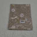Heavy Weight Vinyl Tablecloth Waterproof Oil-Proof PVC Table Cloth Stain-Resistant Easy Care Plastic Table Cover for Indoor and Outdoor (Brown Flower, 54 x 70 Inch)