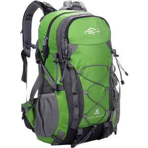 INOXTO lightweight Hiking Backpack 35L/40L Hiking Daypack with Waterproof Rain Cover for Travel Camping Outdoor Men and Women