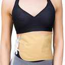 Castor Oil Pack Wrap for Stomach, Reusable Castor Oil Pack for Liver Detox (Yellow)