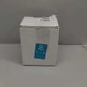 Okuna Outpost Clear Acrylic File Folder Organizer - Two-Section File Sorter - Rose Gold Mail Holder & Letter Sorter - Compact Paper Organizer for Home & Office - 9 x 5 x 7 in