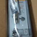 Kwikset San Clemente Front Door Lock Handle and Deadbolt Set, Entry Handleset Exterior with Interior Reversible Lever, Satin Nickel, Pick Resistant SmartKey Rekey Deadbolt Security