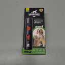 Whisper Quiet Dog Nail Grinder with 4 LED Lights, Safe & Stress-Free for Sensitive Dogs of All Breeds & Sizes, 3 Grinding Bits, 3-Speed, Pet Nail Trimmers, Rechargeable Painless Grooming Kit, Orange