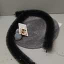 Cat Arch Self Groomer Massager, Kitty Grooming Brush with 2 Brushes and Heavy Plush Base, Cat Face and Back Scratchers, Rubbing Post for Indoor and Outdoor Cats with 2 Plush Balls