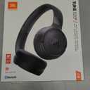 JBL Tune 520BT - Wireless On-Ear Headphones, Up to 57H Battery Life and Speed Charge, Lightweight, Comfortable and Foldable Design, Hands-Free Calls with Voice Aware (Black)