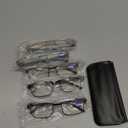 BLS 1.75 Businessman Rectangular Reading Glasses - Professional Durable Readers - Blue-Light Blocking Lenses
