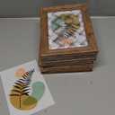 Giftgarden 5x7 Picture Frame Brown Set of 7 Rustic Walnut-Color Photo Frames 5 by 7 for Wall or Tabletop