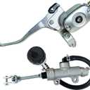 Front & Rear Brake Master Cylinder Set Compatible with Arctic Cat ATV 350 366 400 425 450 500 650 700 Alterra 400 450 500 550 570 700 XR 500 550 700 OEM # 3313-316 0502-881 2502-021