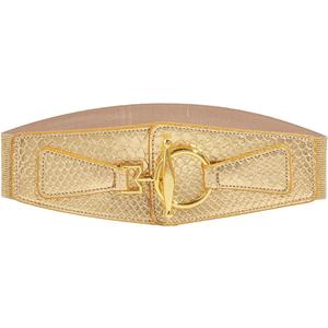 Women's Vintage Wide Elastic Waist Belt for ladies Jeans Dress