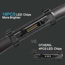 UTV Interior Light,12V Universal UTV Dome Light Roll Bar Mount LED Light Utility Roll Cage LED for Polaris RZR Can Am Talon Kawasaki Golf Cart Boat Off-Road Cab-White/Yellow