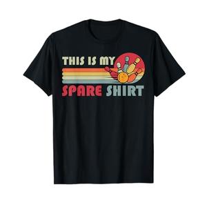 This is My Spare Bowling Bowler Funny Team Men Women Kids T-Shirt XL