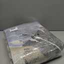 GENIMO Modern Botanical Area Rugs 5x7, Natural Leaf Pattern Indoor Living Room Rug, Ultra-Thin Washable Rug with Non Slip Backing, Print Low Pile Soft Carpet for Bedroom, Nursery, Blue/Beige