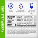 Propel, Kiwi Strawberry, Zero Calorie Sports Drinking Water with Electrolytes and Vitamins C&E, 16.9 Fl Oz (12 Count) (EXP 10/26/26)