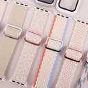 6 Packs Elastic Nylon Bands Compatible