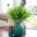 Coreland Outdoor Artificial Boston Fern Plants Bushes 20Packs Faux Plants Shrubs Greenery UV Resistant for House Office Garden Dcor