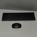 Wireless Keyboard and Mouse Combo, EDJO Silent Full Size Cordless USB Keyboard Mouse, 2.4GHz Lag-Free, Long Battery Life, for Computer, Laptop, PC, Chromebook, Windows (Black, 1 Pack)