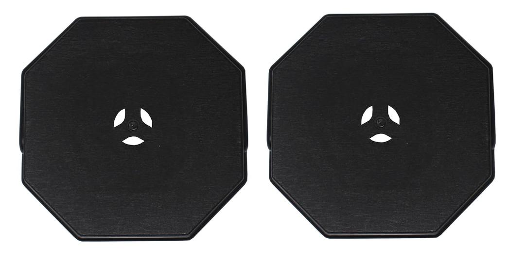 Vinyl Siding Surface Block Plate 130110006123 130110006001 130110006002 White or Black (2, Black)