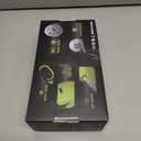 Fursnob Upgraded 4V Cordless Electric Scissors, Cardboard Cutter with 3 Blades,Case, USB Charging, Max Cutting 1/4" Rotary Box Cutter for Cardboard, Carpet & Plastic, Lightweight & Arthritis Friendly (Green)