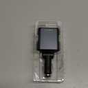 LISEN Car Cigarette Lighter Splitter, Metal 90W Dual Cigarette Lighter Adapter Metal with PD30W Retractable Car Charger, LED Voltage12V/24V Car Charger Splitter for iPhone 16, GPS, DashCam (Dark Grey)