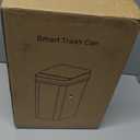 Bathroom Garbage Can with Lid, KOEYLE 2 Pack 2.2 Gallon Automatic Touchless Garbage Can, Small Motion Sensor Smart Garbage Can, Slim Waterproof Garbage Bin for Bedroom, Bathroom, Office, Living Room (Black)