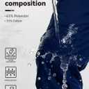 Mens Cargo Pants Tactical Work Construction for Men Ripstop Waterproof Outdoor Hiking with Pockets (Blue, M)