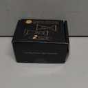 Door Stoppers Magnetic Door Catch - 2 Pack Stainless Steel Heavy Duty Door Holder Stops for Bottom Top of Door - Wall Floor Mounting No Drill Strong Adhesive & Screws Strong Magnet Keep Door Open (Silver)